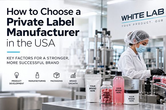 Private label manufacturer in the USA - White Lab USA