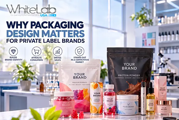 Distinctive private label product packaging concepts showing consistent brand identity