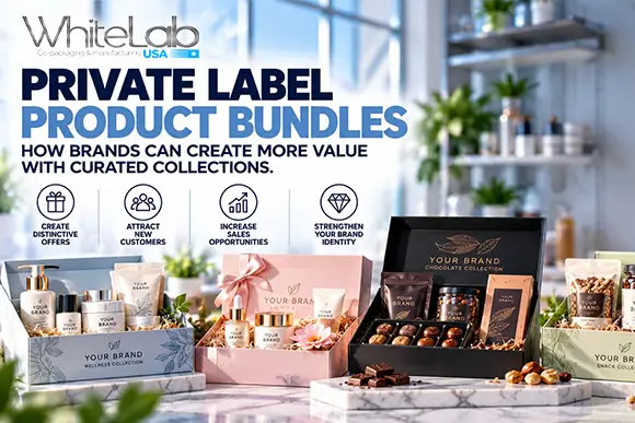Private label product bundles and curated branded collections